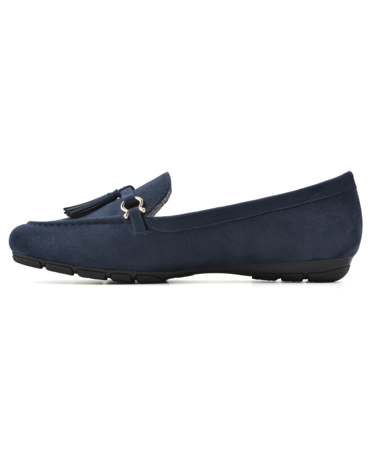 Cliffs By White Mountain Women's Gush Flat Loafer In Blue