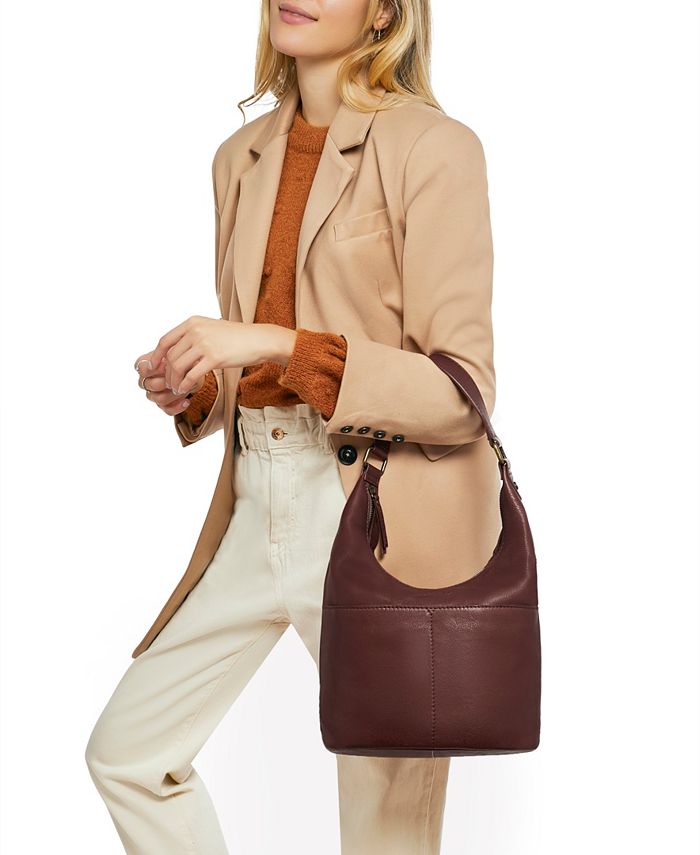 American Leather Co. Carrie Leather Hobo