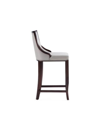 Emperor Leatherette Upholstered Barstool