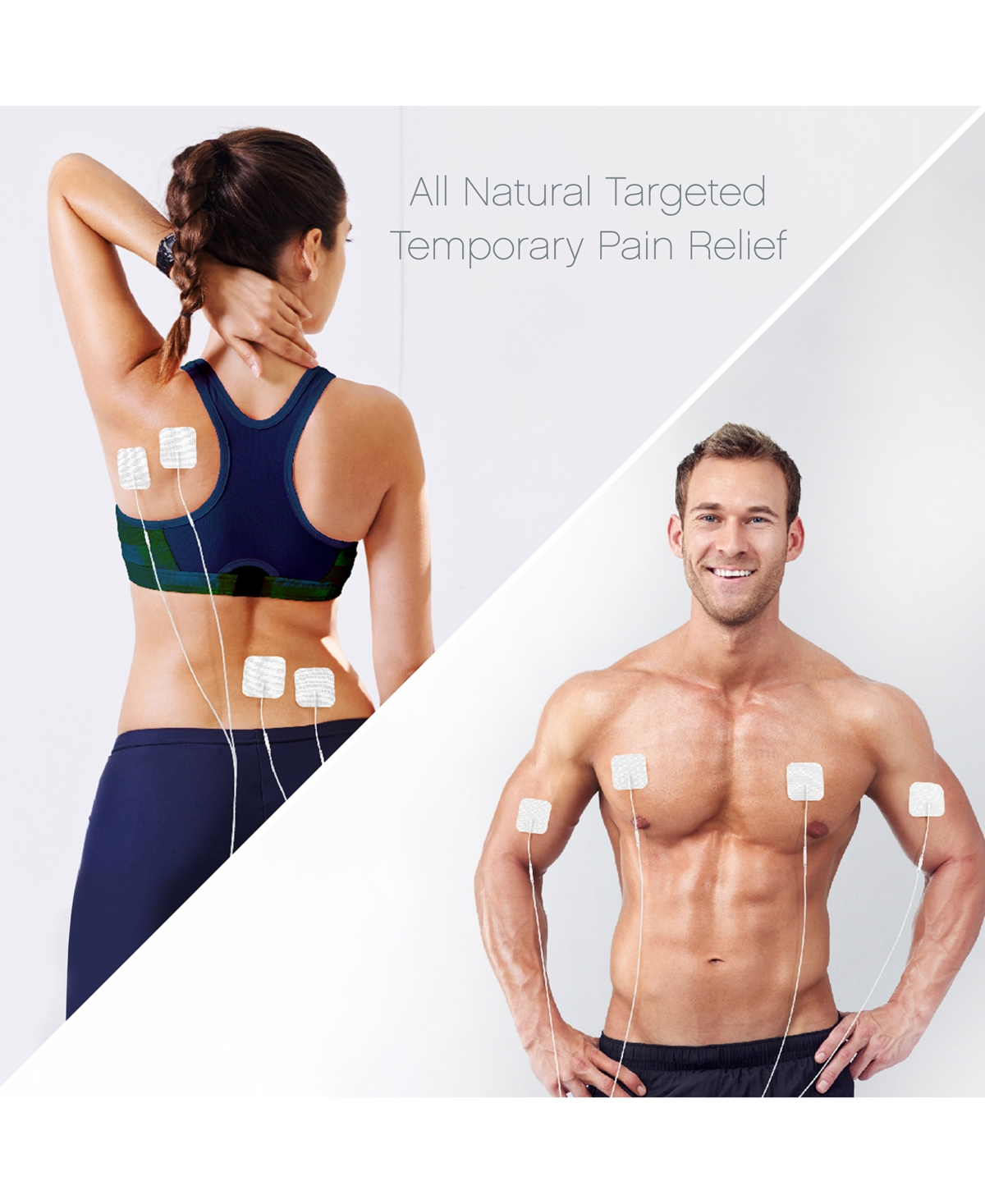 Pure Enrichment Purepulse Pro Advanced Dual Channel Tens Electronic Pulse Stimulator In Silver