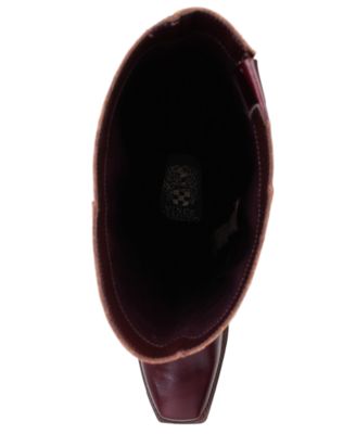 Womens's Sangeti Block-Heel Wide-Calf Knee-High Boots