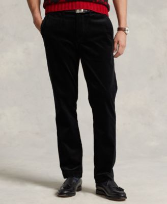 パンツ Polo RalphLauren Black Corduroy Pants Polo Ralph Lauren Big Boys 8-20 Straight Fit Corduroy Pants