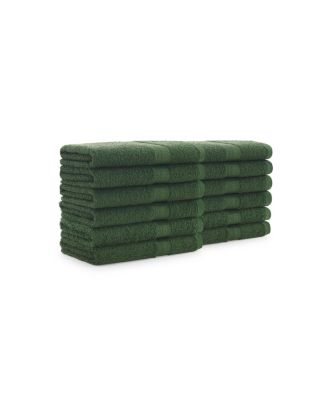 True Color 100% Cotton Bathroom Hand Towels, 12-Pack, 16" x 27"