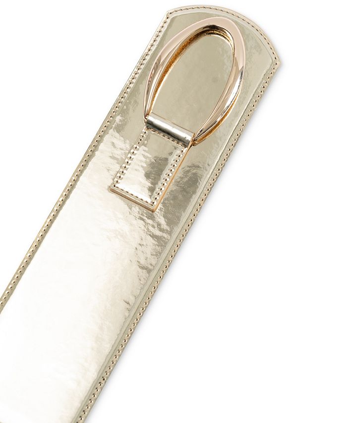 I.N.C. International Concepts Women's Interlocking Hook Stretch Belt