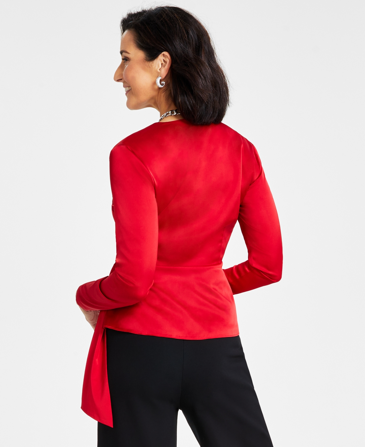 Macys red blouses new arrivals