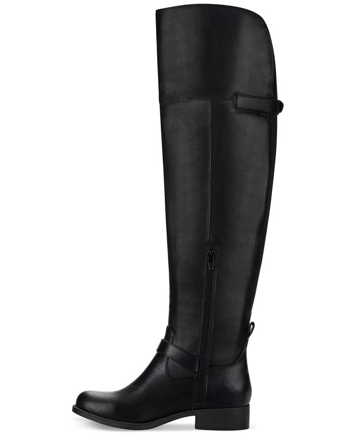 Sun + Stone Women's Harloww Over The Knee Boots Black Size 6 M