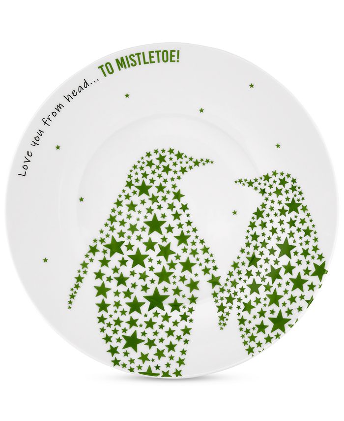 The Cellar Holiday Salad Plates, Set of 4, Created for Macy's Macy's
