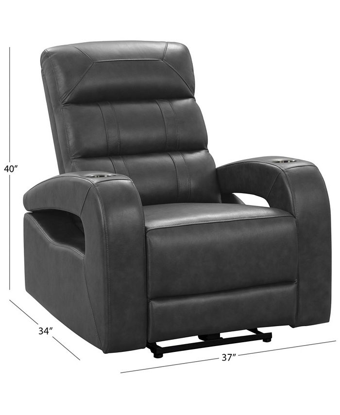 Abbyson Living Andrea Leather Power Recliner Macy's