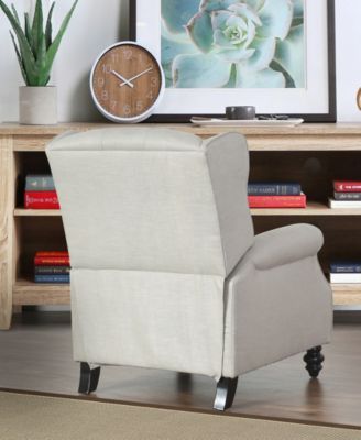 Sherry Fabric Pushback Recliner
