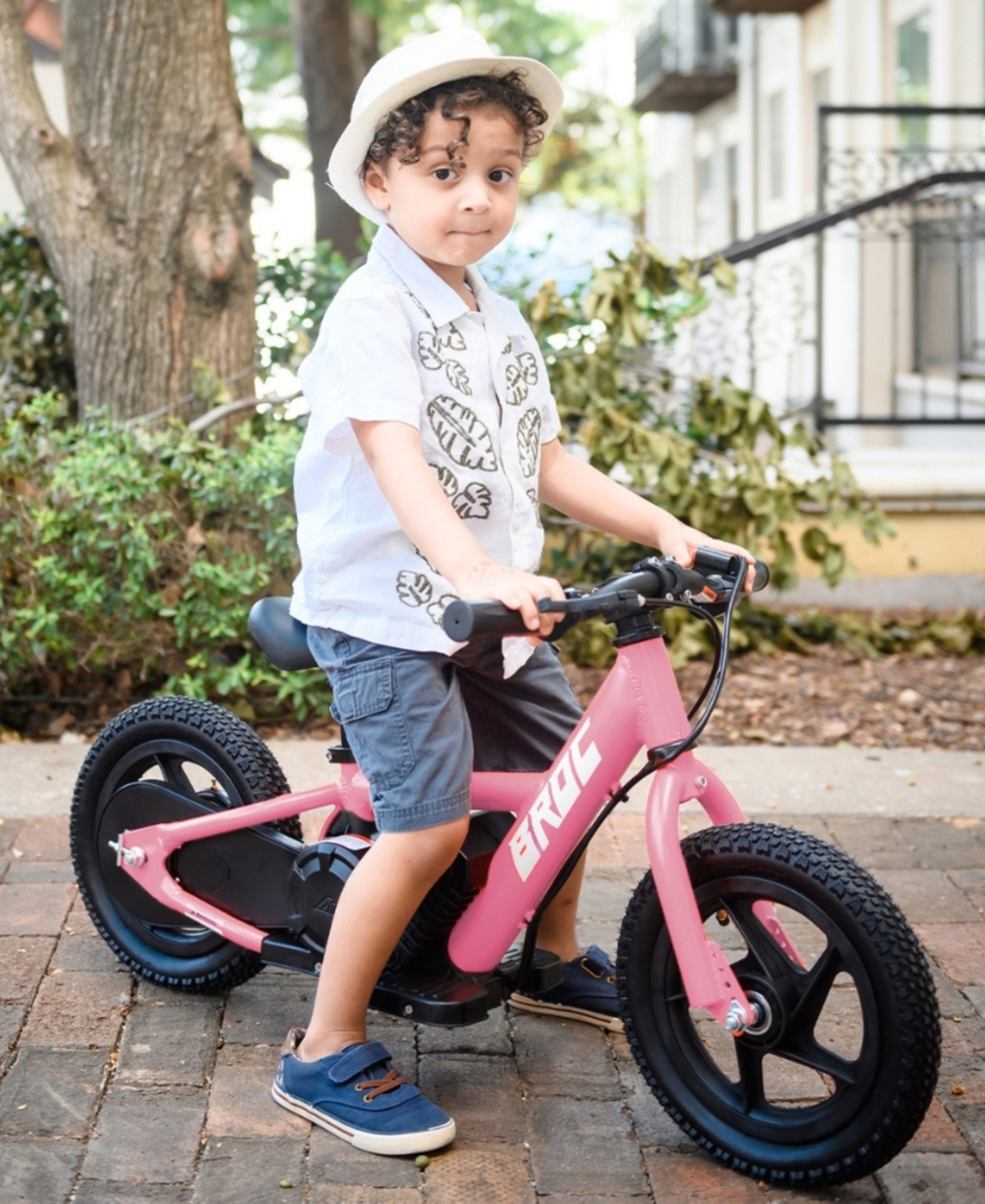 Shop Best Ride On Cars Broc Usa E-bikes D12 Powered Ride-on In Pink