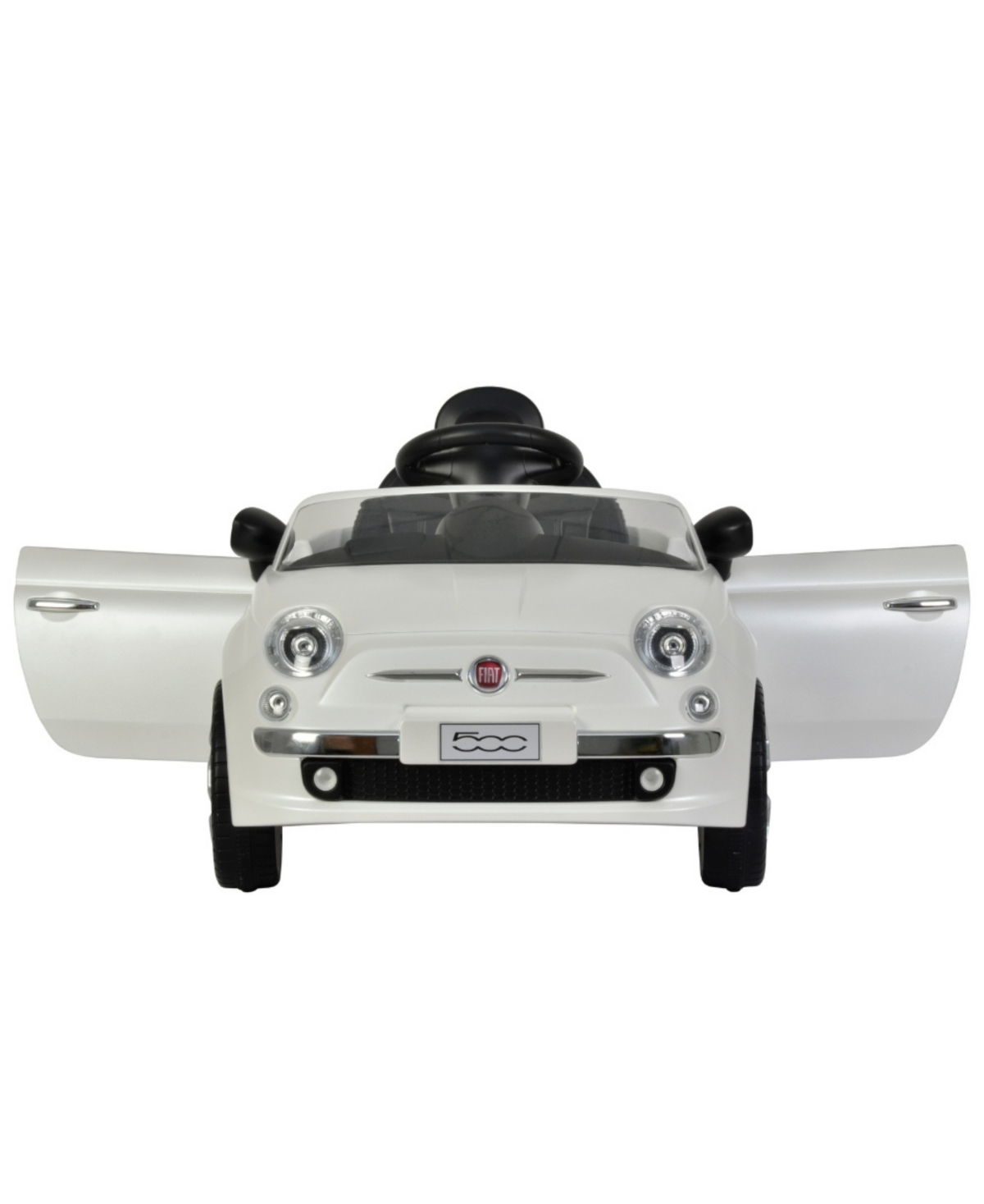 Best Ride On Cars Fiat 500 Push Cart In White