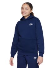 Outerstuff Girls Youth Blue St. Louis Blues Record Setter Pullover Hoodie
