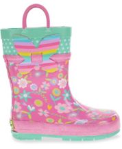 Girls rain sales boots size 10