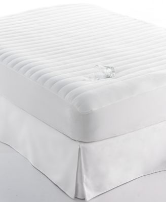 Home Design CLOSEOUT!  Waterproof Mattress Pads, Down Alternative Fiber Fill, Created for Macy's
