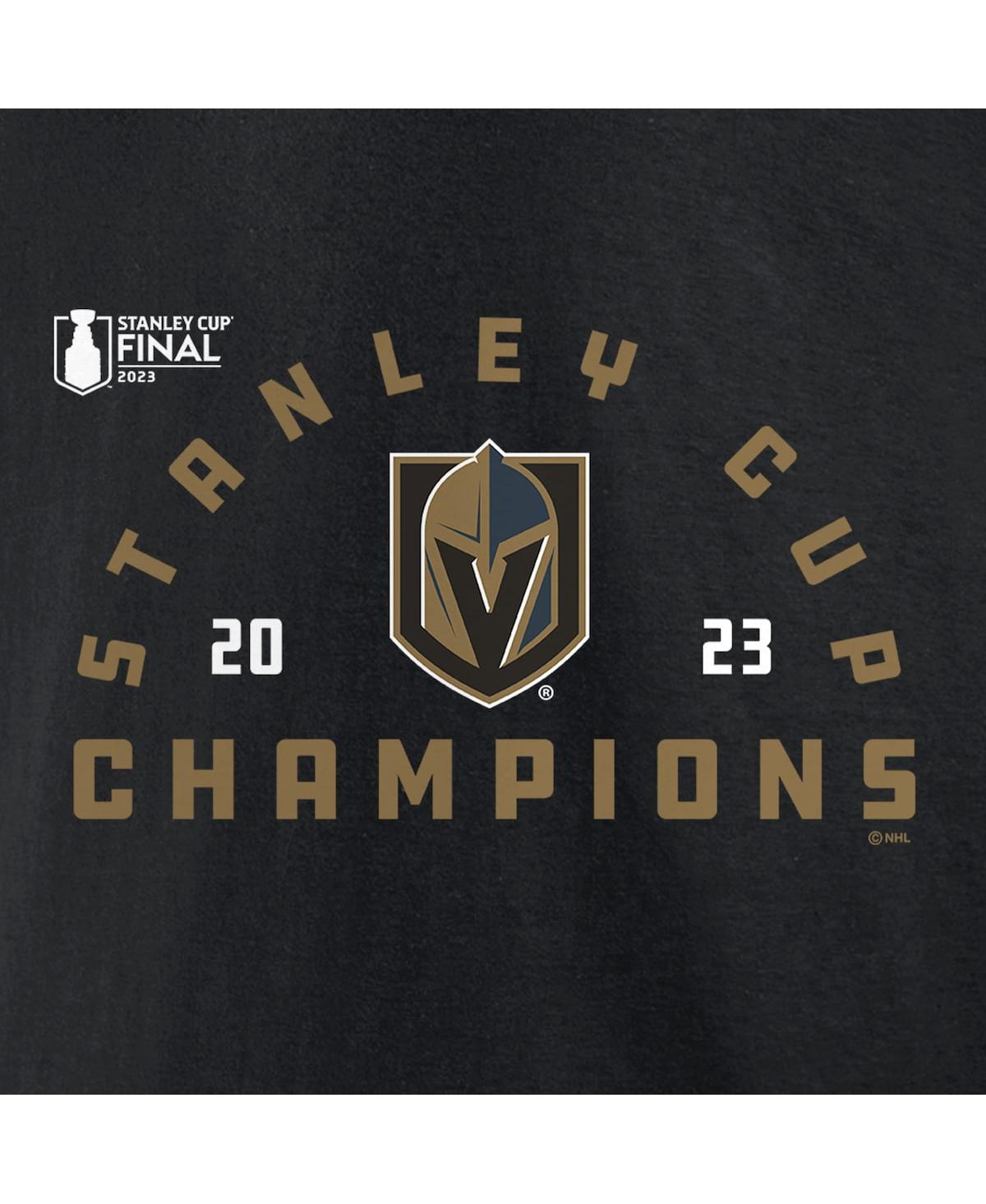 Men's FanaticsVegas Golden Knights 2023 Stanley Cup Champions Jersey Roster T-shirt - Black