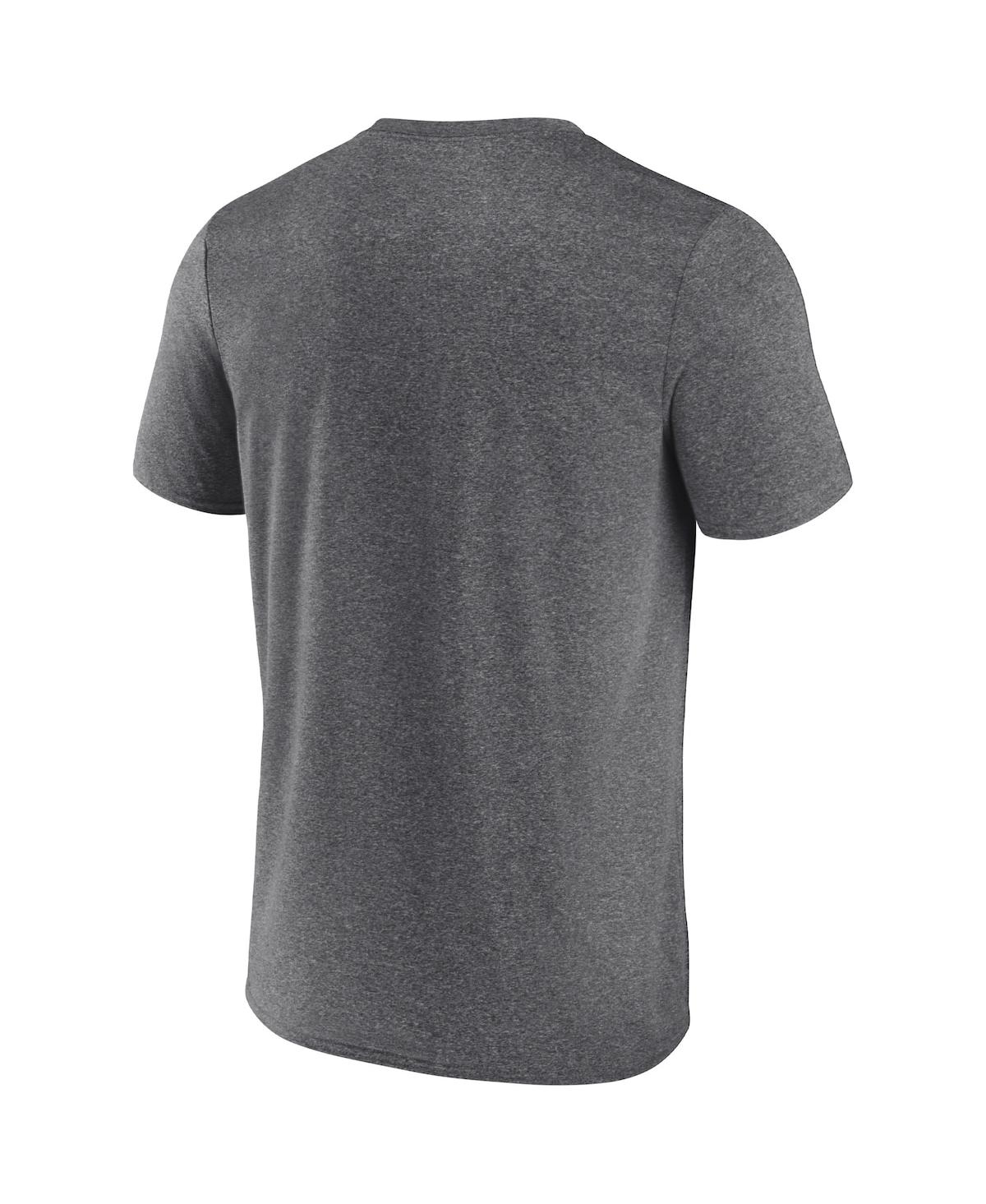 Men's FanaticsVegas Golden Knights 2023 Stanley Cup Champions Shift Performance T-shirt - Heather Charcoal
