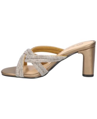 Women's Carmen Heeled Slip On Sandals