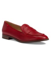 Red loafers macy's top