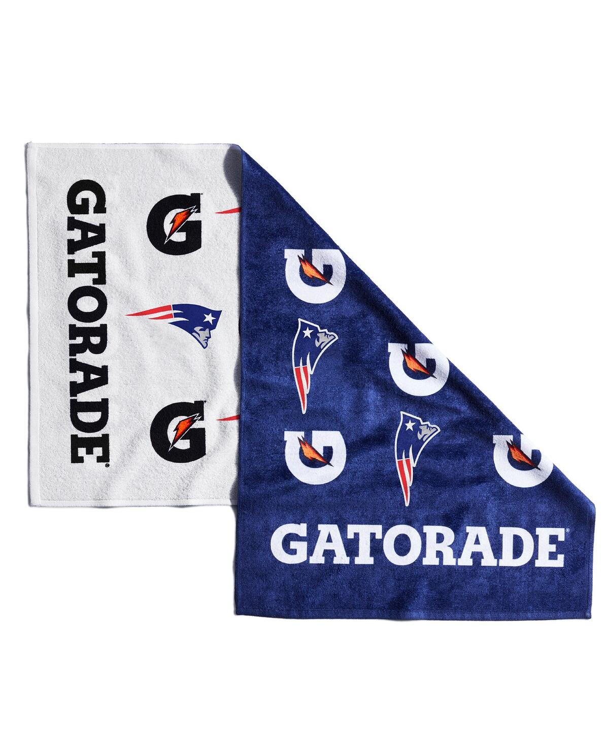 Wincraft New England Patriots On-field Gatorade Towel In Blue,white