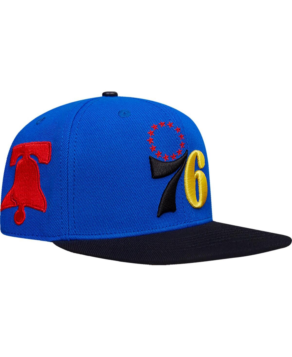 Shop Pro Standard Men's  Royal Philadelphia 76ers Any Condition Snapback Hat