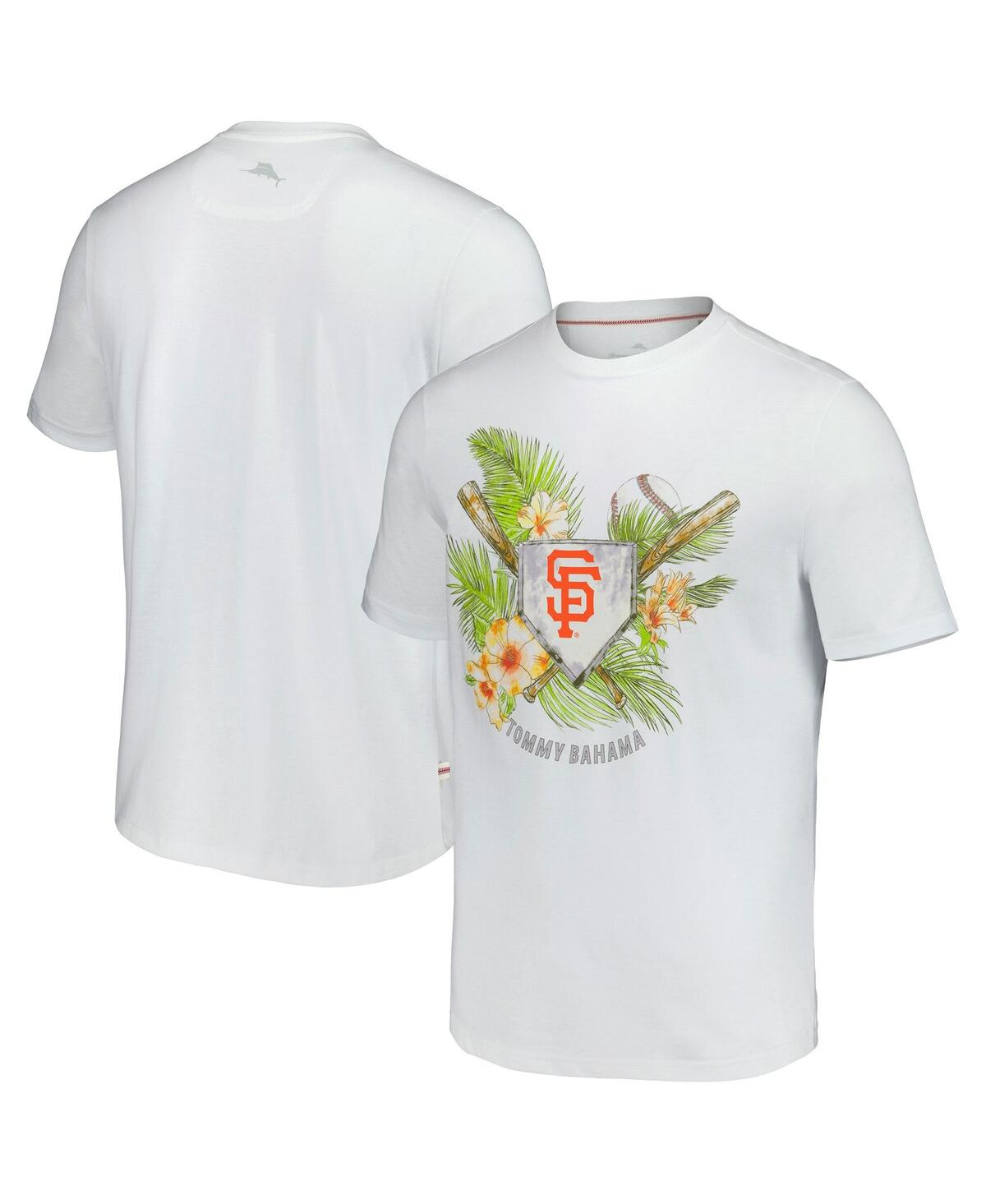Shop Tommy Bahama Men's  White San Francisco Giants Island League T-shirt