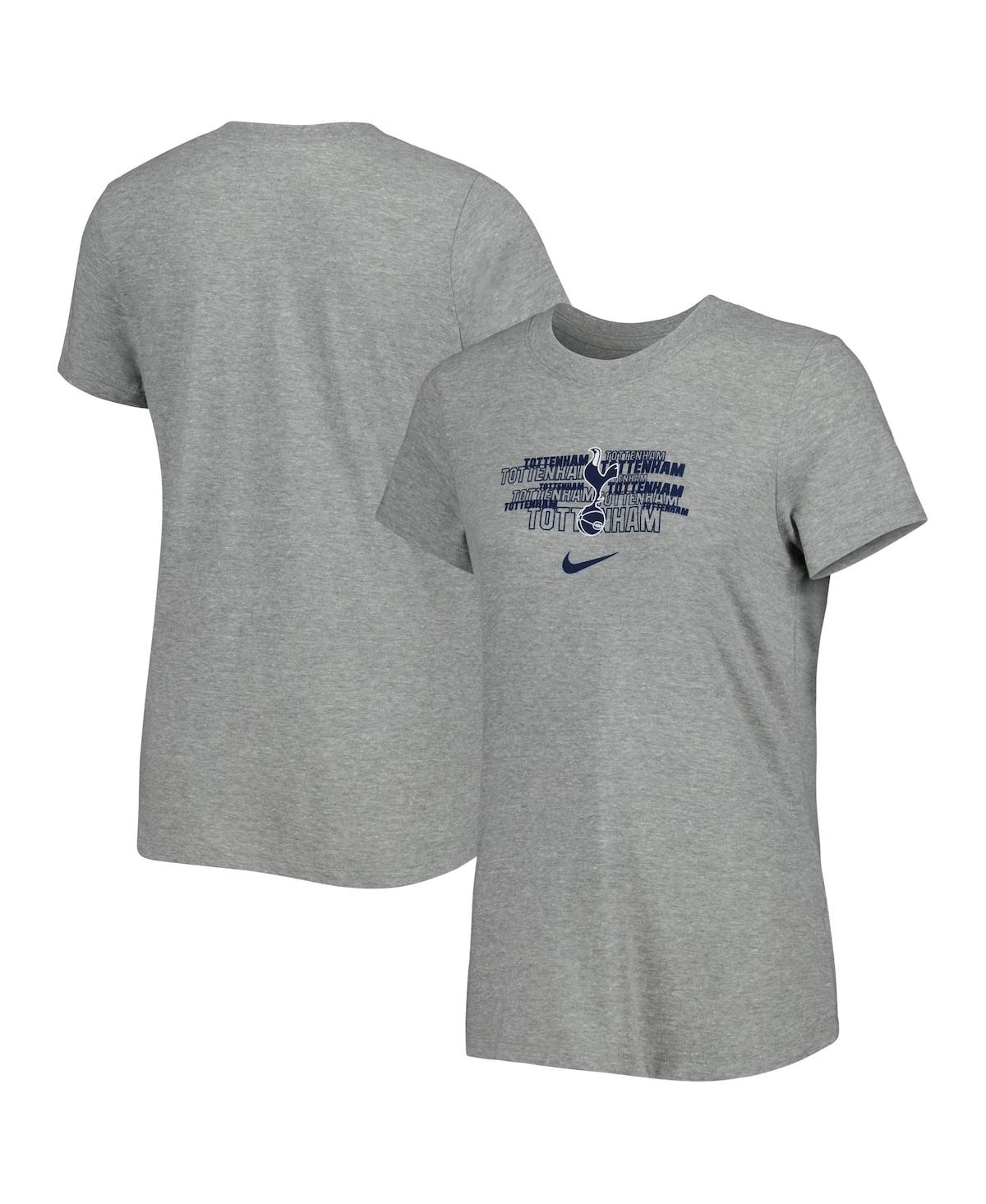 Nike Women's Tottenham Varsity T-shirt In Grey