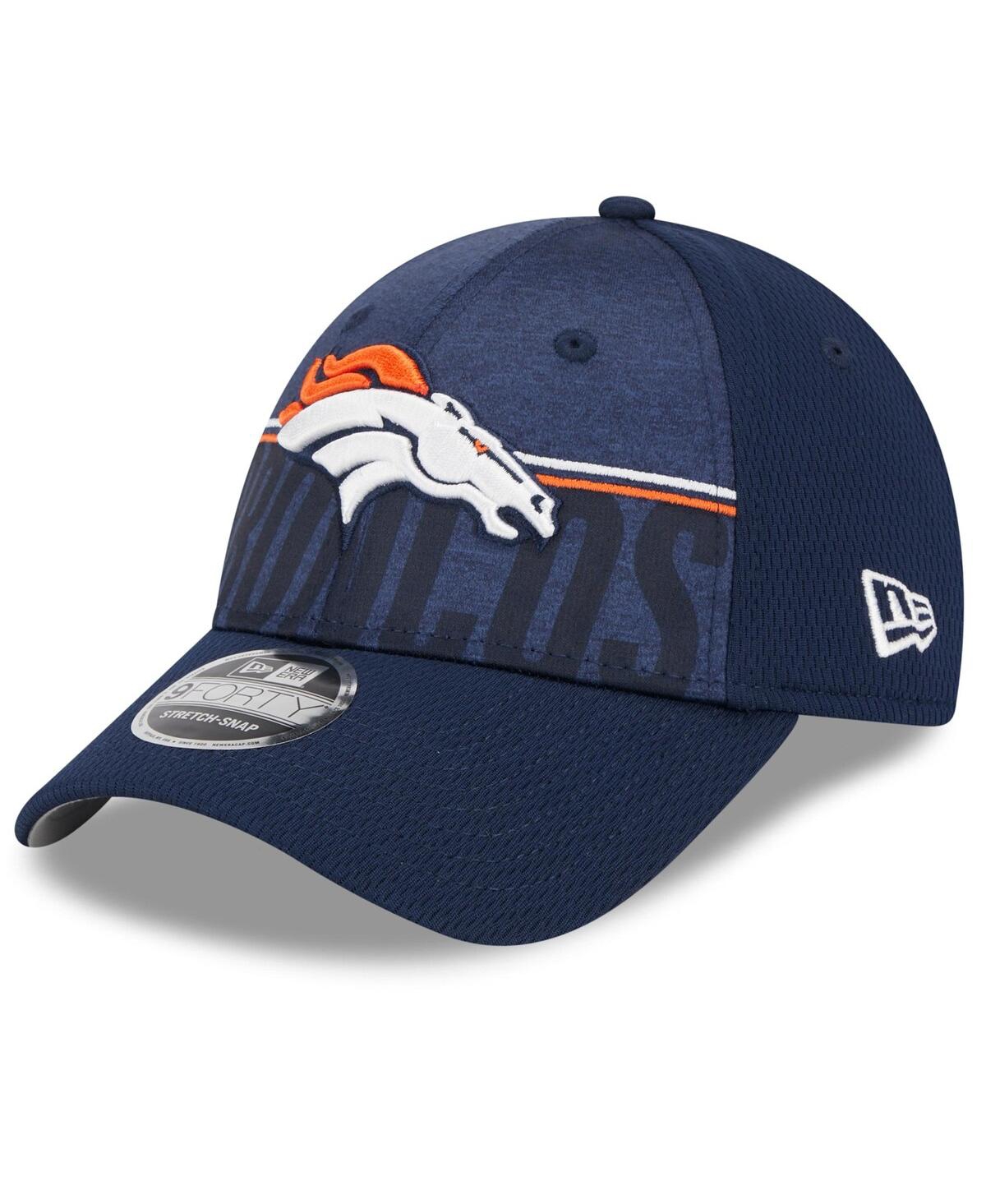 New Era Kids' Big Boys And Girls  Navy Denver Broncos 2023 Nfl Training Camp 9forty Adjustable Hat