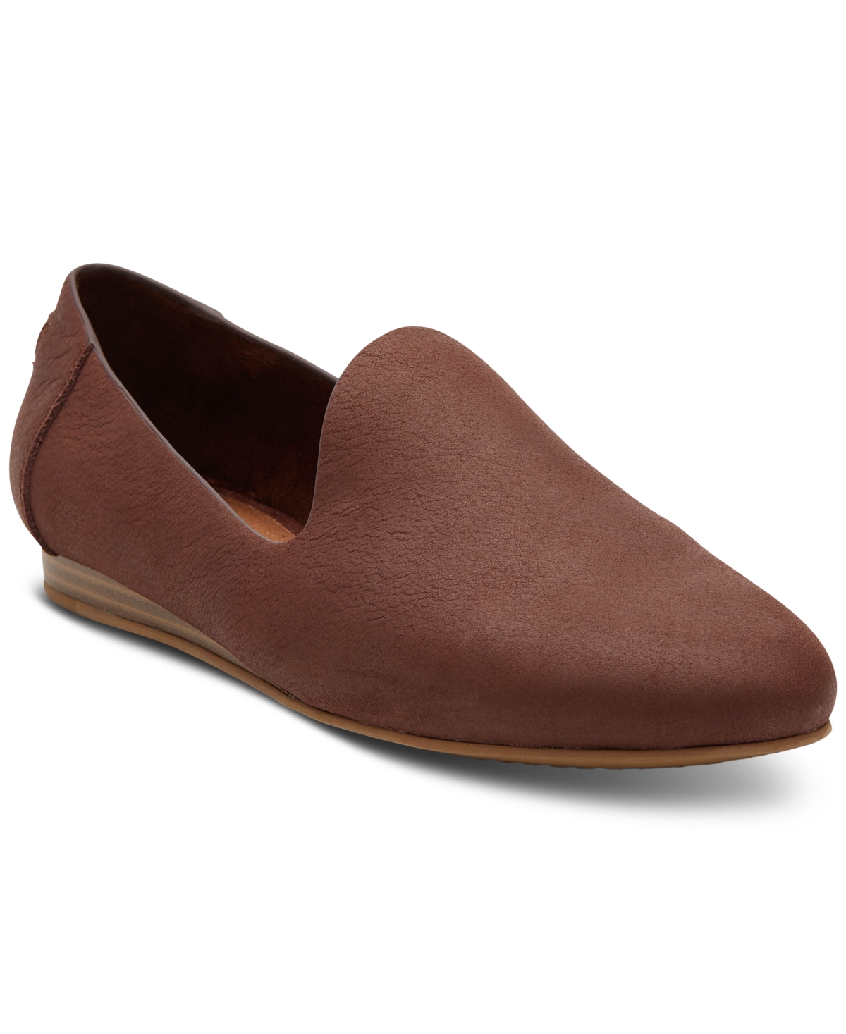 Toms Women's Darcy Slip-on Loafers In Chestnut Leather