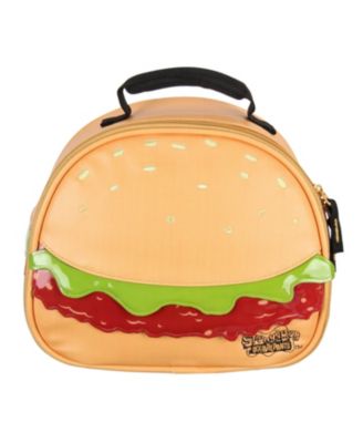 Nickelodeon Krabby Patty Single Compartment Lunch Box Bag