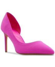 Pink store pumps macys