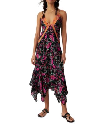 Free People - Women's There She Goes Printed Maxi Dress
