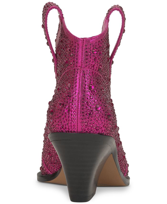 Jessica Simpson Women's Zadie Pull-On Western Booties - Macy's