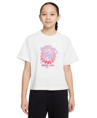 Nike - Little & Big Girls Cotton Boxy T-shirt