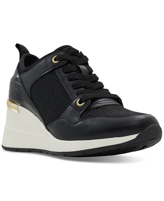 Macys womens wedge sneakers on sale