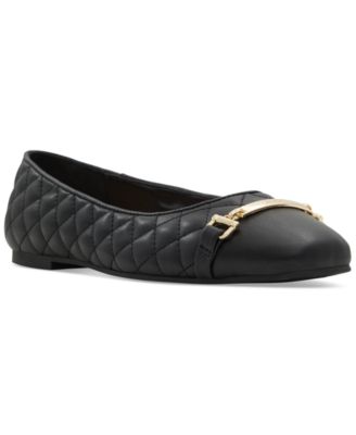 ALDO - Women's Leanne Quilted Hardware Slip-On Flats