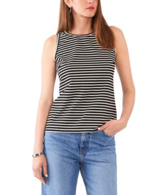 Vince Slub Split Neck T-shirt