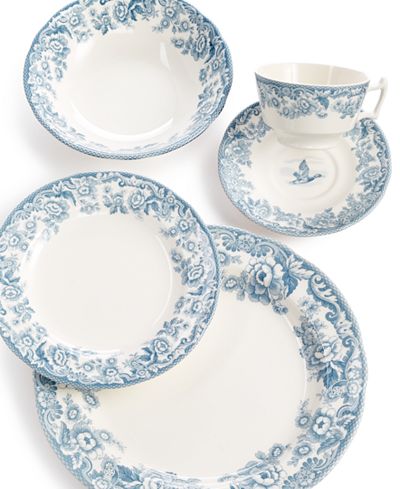 Spode Delamere Lakeside 5 Place Setting