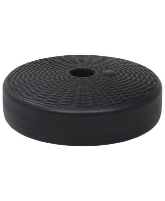 Umbrella Base Black HDPE Plastic Medium Durable Umbrella Base