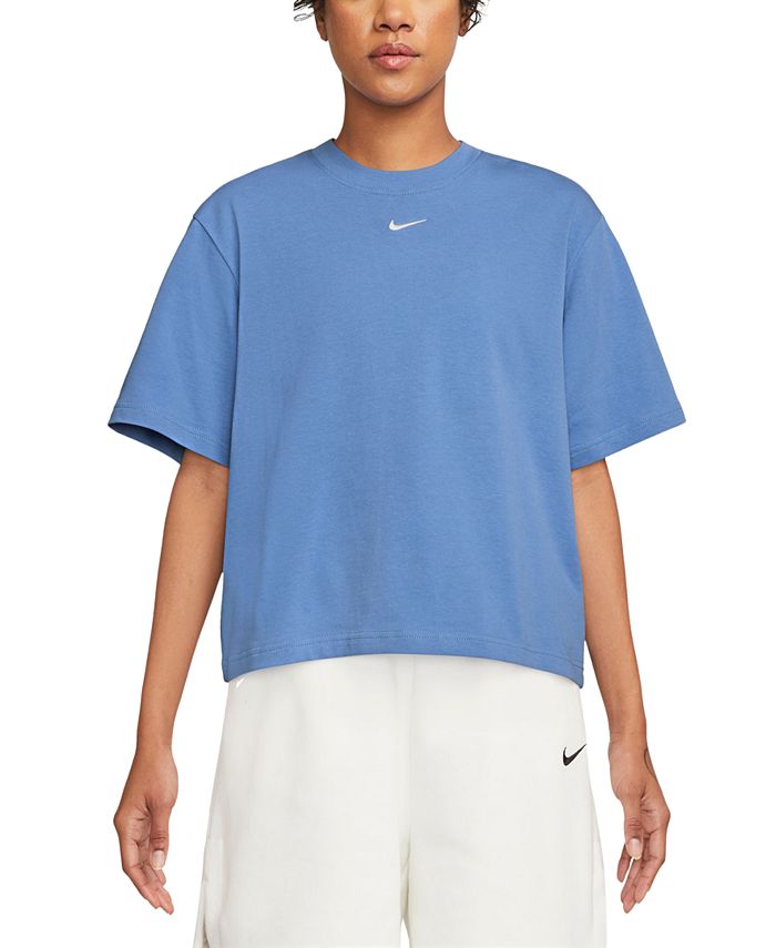 Nike Sportswear Air Boyfriend T Womens Active Shirts & Tees Size Xxl,  Color: Grey/Black
