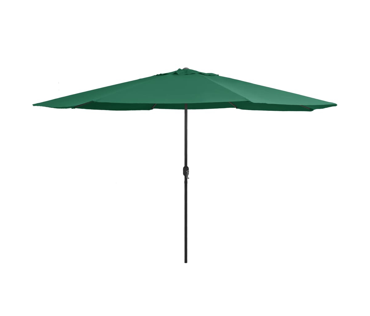 Outdoor Parasol with Metal Pole 157.5" Green - Green