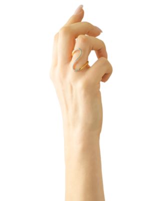 Diamond Infinity Statement Ring (1/2 ct. t.w.) in Gold Vermeil or Sterling Silver, Created for Macy's