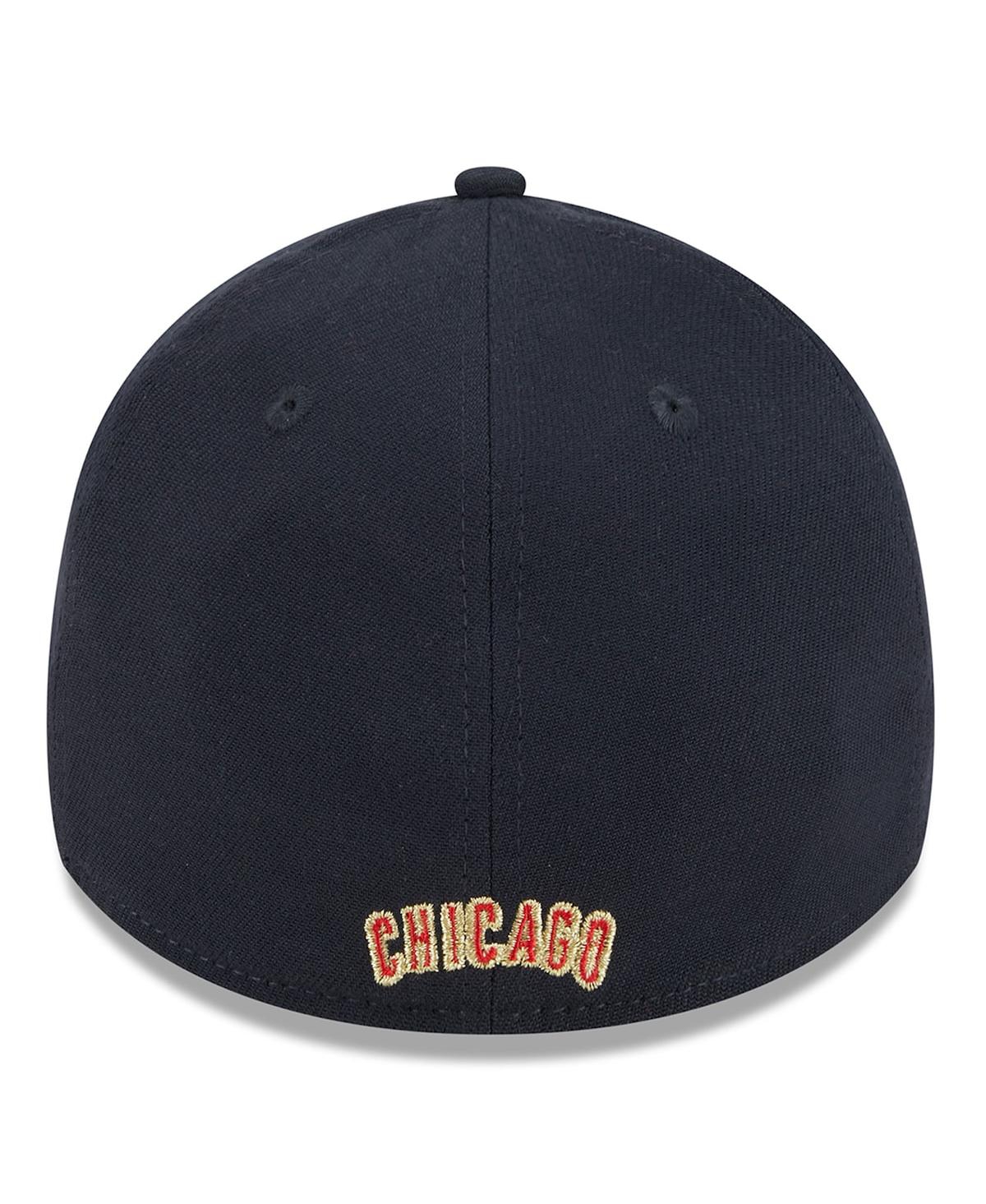 Men's New EraChicago Cubs 2023 Fourth of July 39THIRTY Flex Fit Hat - Navy