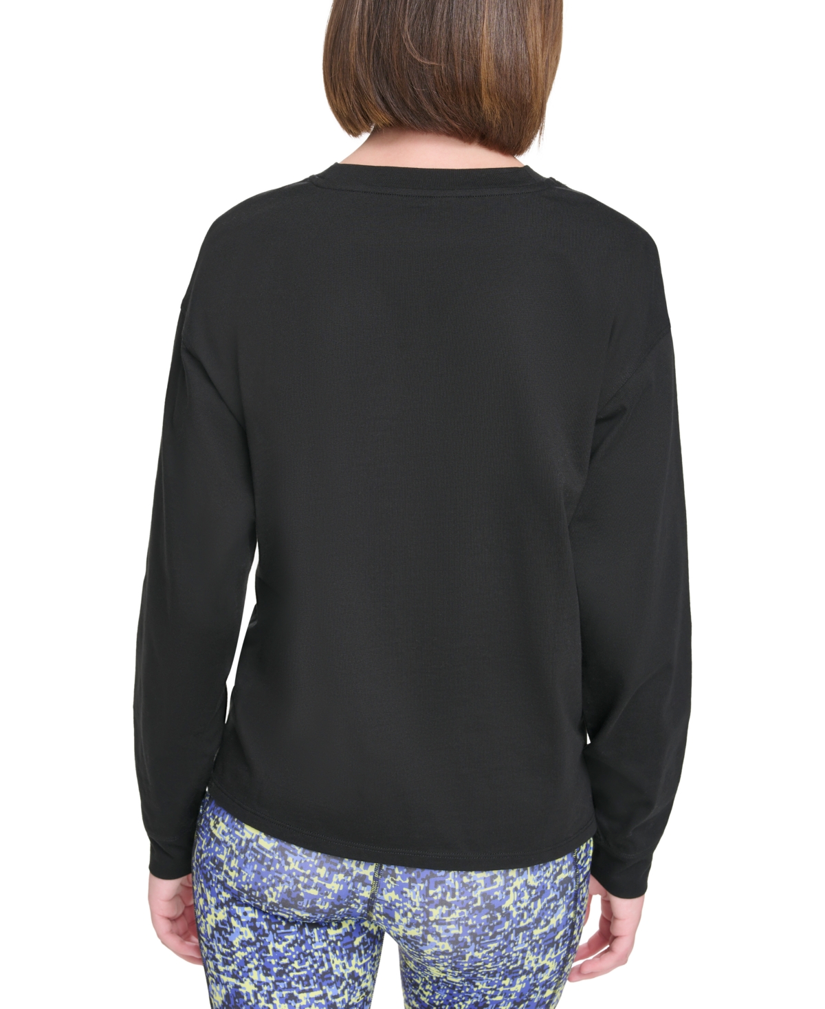 Calvin Klein Performance Women's Long-Sleeve Crewneck T-Shirt
