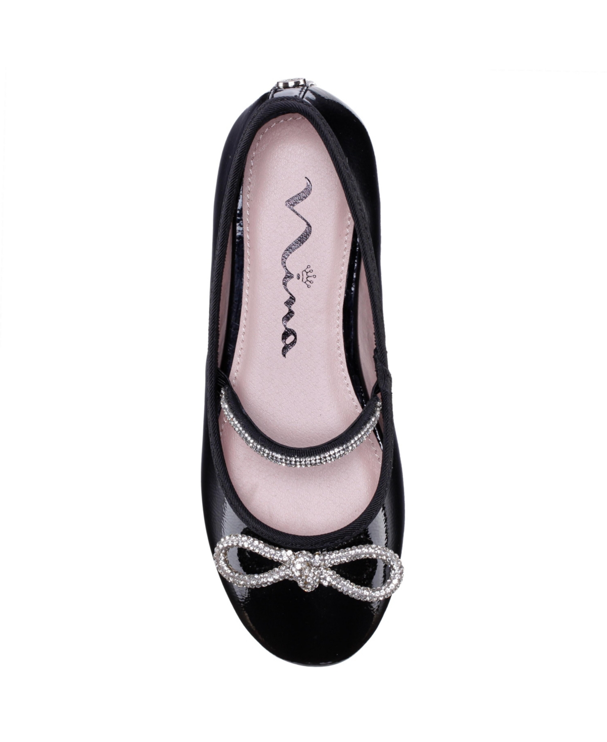 Nina Toddler Girls Kendalla Rhinestone Embellishment Ballet Flat