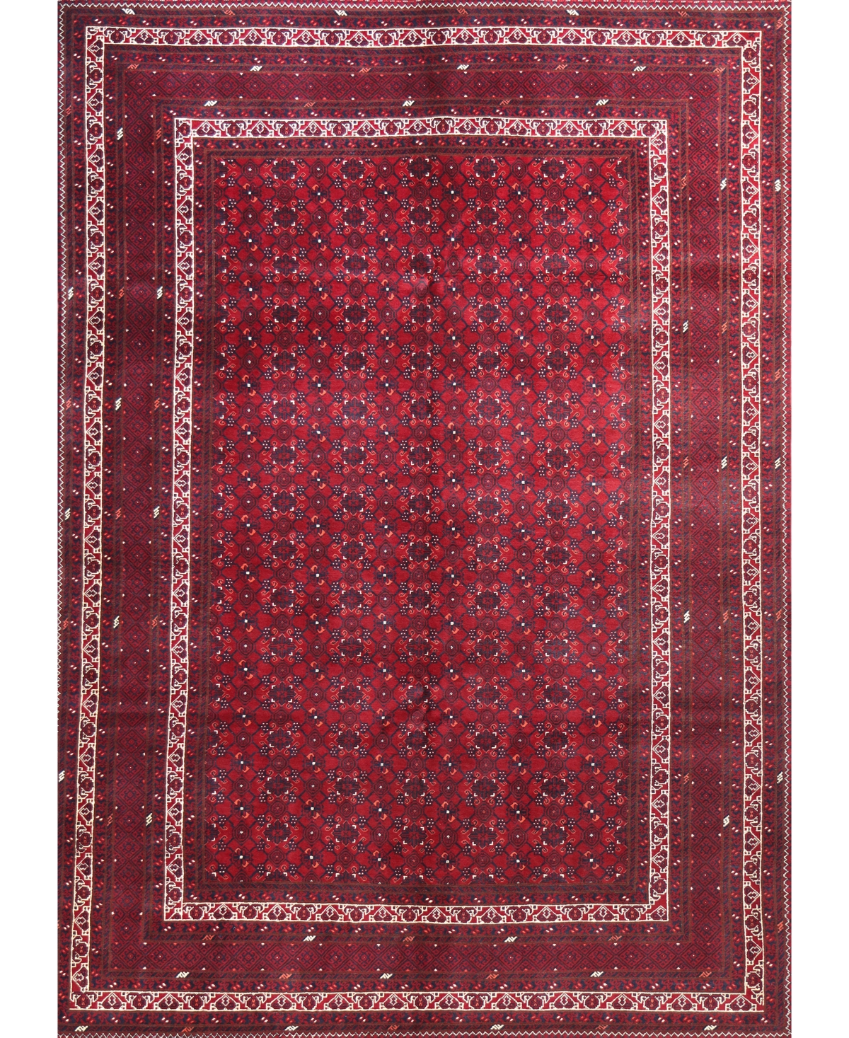 Bb Rugs One Of A Kind Fine Beshir 6'7" X 9'6" Area Rug In Red
