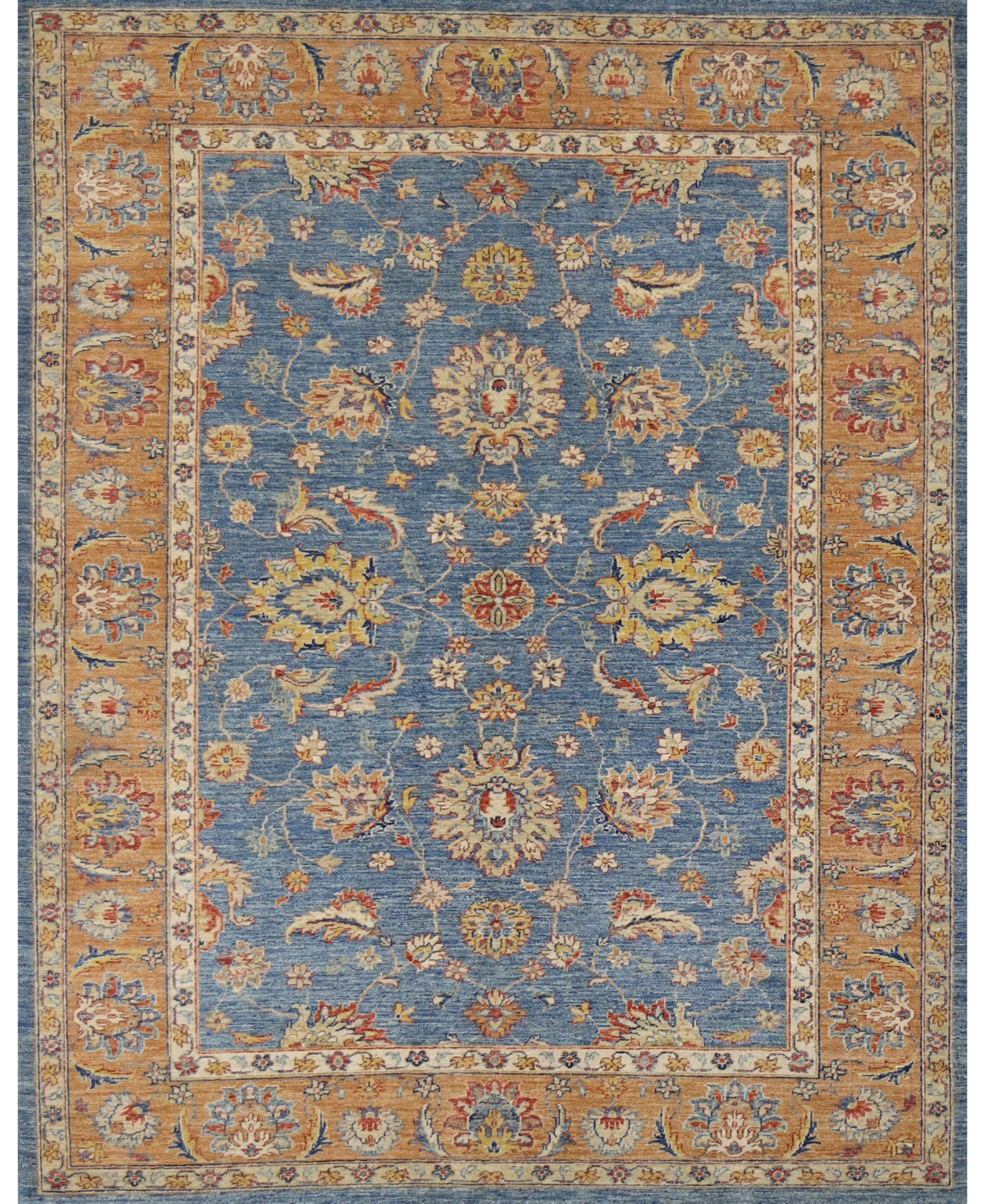 Bb Rugs One Of A Kind Mansehra 5'8" X 7'8" Area Rug In Blue