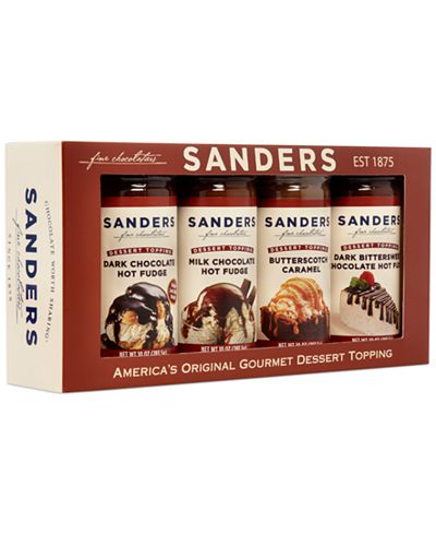 Sanders 4 Pack Sundae Gift Set