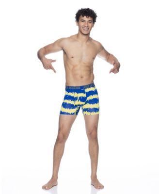 Joe Boxer Men's Melting Waves Performance Boxer Briefs, Pack of 4