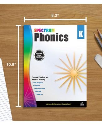 Spectrum Phonics, Grade K by Spectrum Compiler