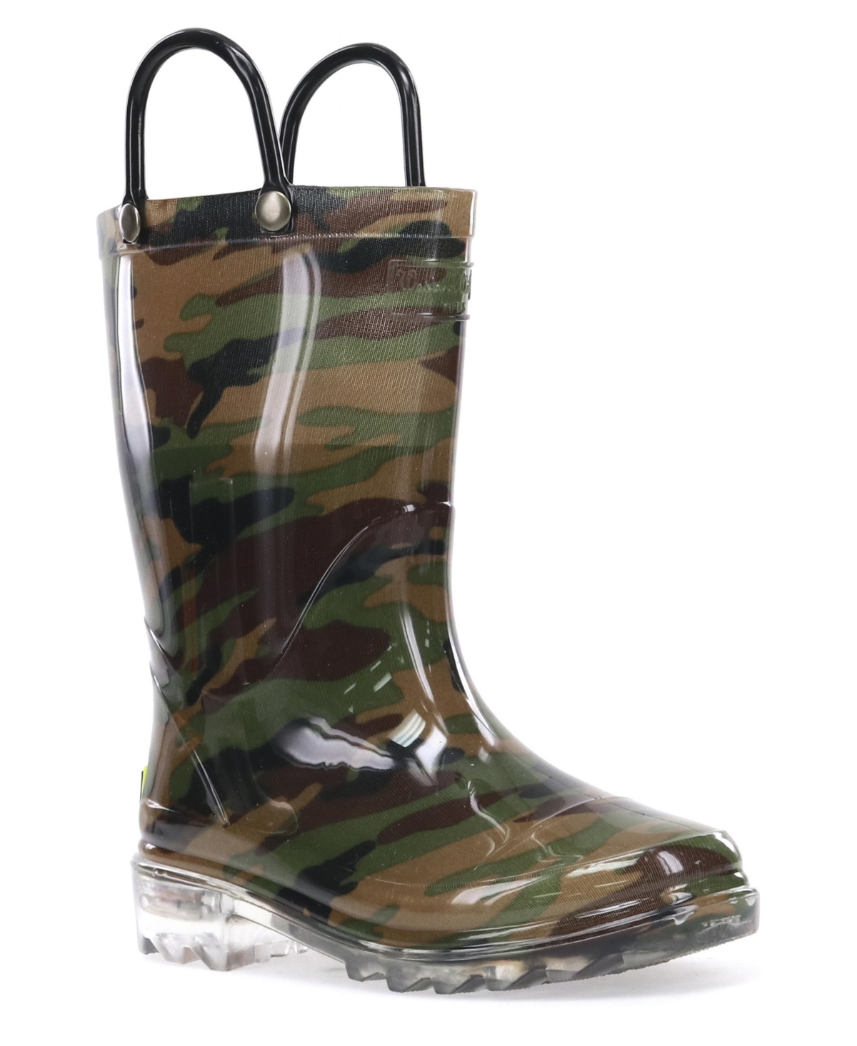 Toddler & Little Boy's Lighted Camo Rain Boot